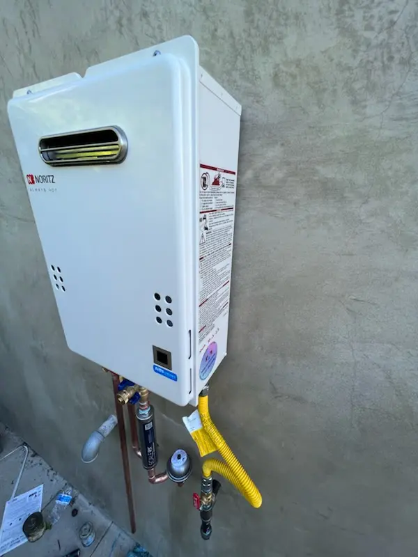 Tankless water heater installation for Lewisville homes